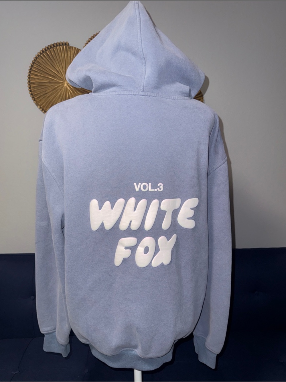 White Fox Boutique Hoodie Vol. 3 Sweater in Ocean size Small/Medium - Picture 10 of 12